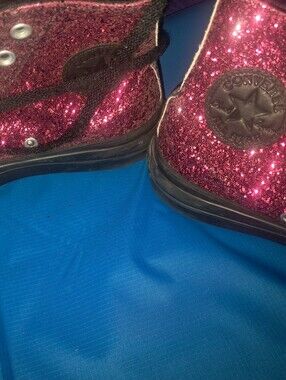 Custom Converse Glitter High Tops